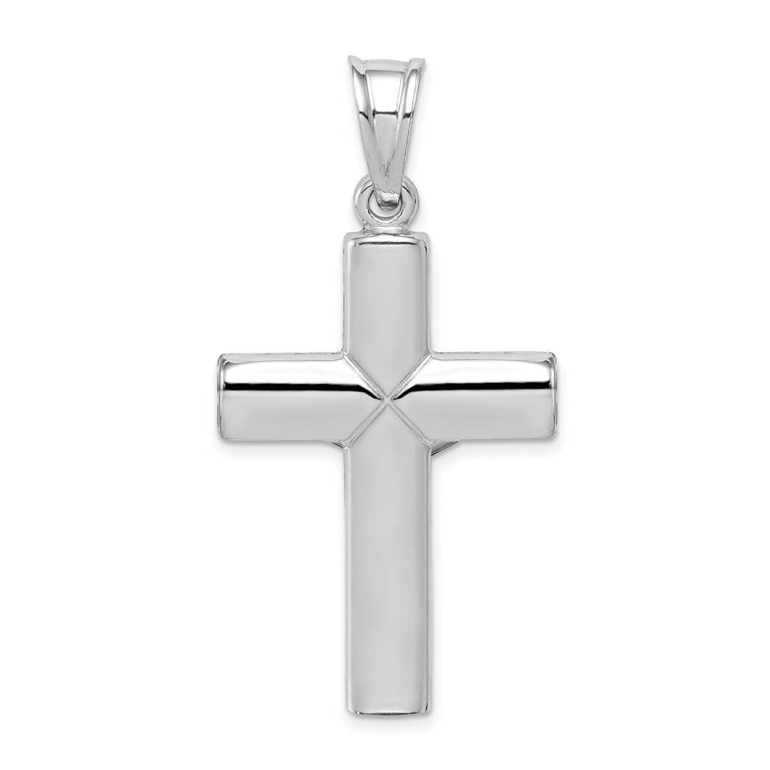 Lovely Rita's Pendants & Charms Silver Polished Latin Crucifix Cross Pendant