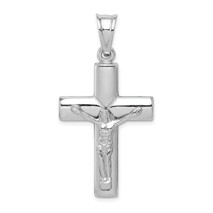 Lovely Rita's Pendants & Charms Silver Polished Latin Crucifix Cross Pendant