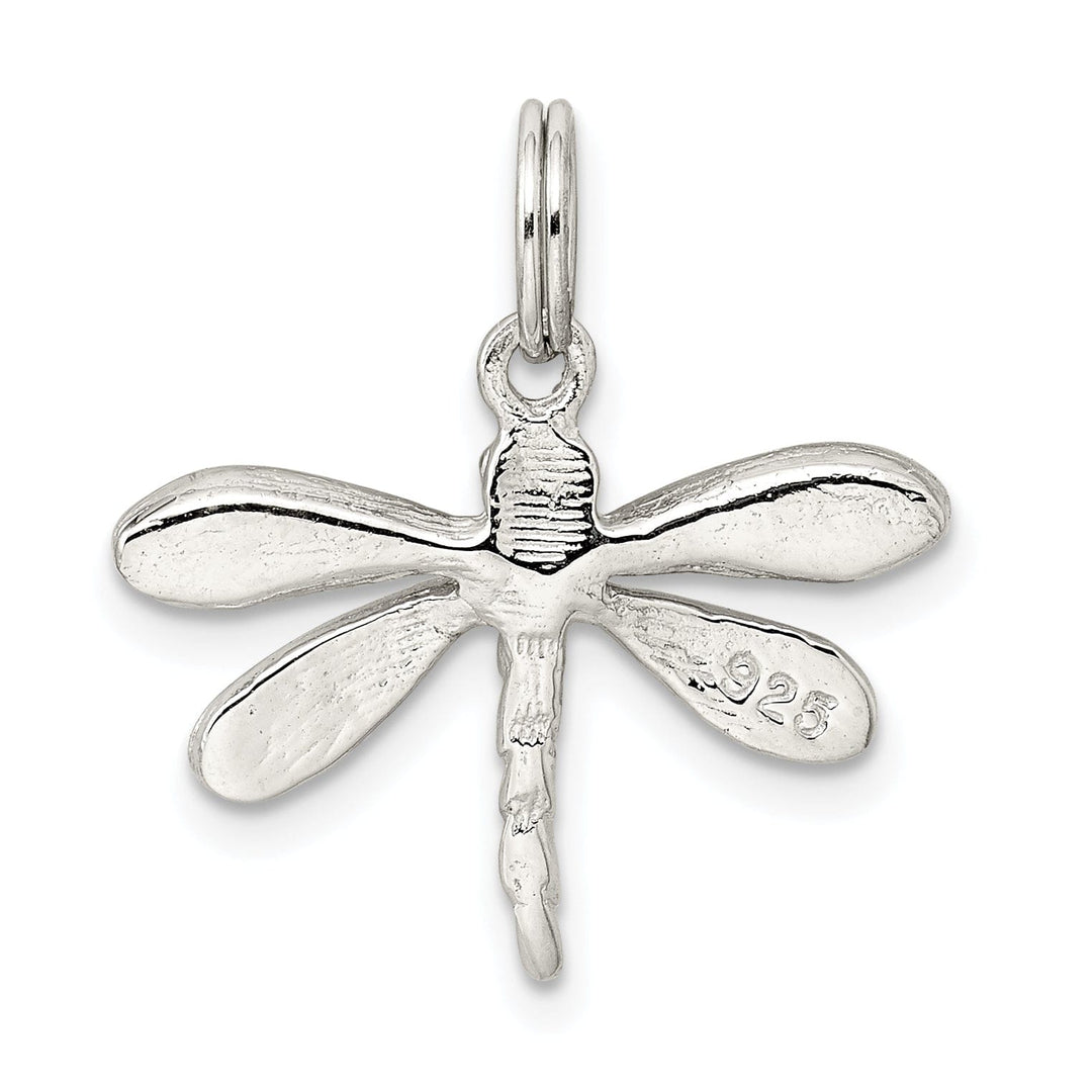 Lovely Rita's Pendants & Charms Silver Preciosa Crystal Dragonfly Charm