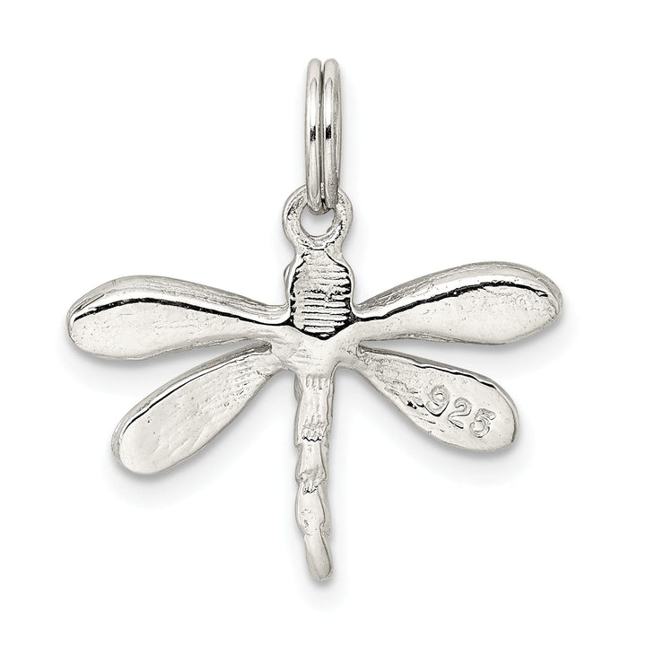 Lovely Rita's Pendants & Charms Silver Preciosa Crystal Dragonfly Charm