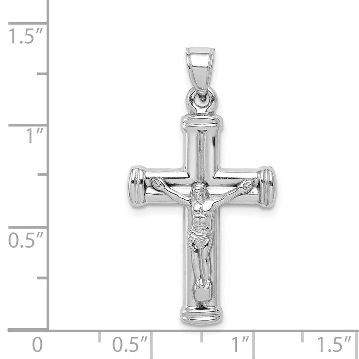 Lovely Rita's Pendants & Charms Silver Rhodium Reversible Latin Crucifix Pendant