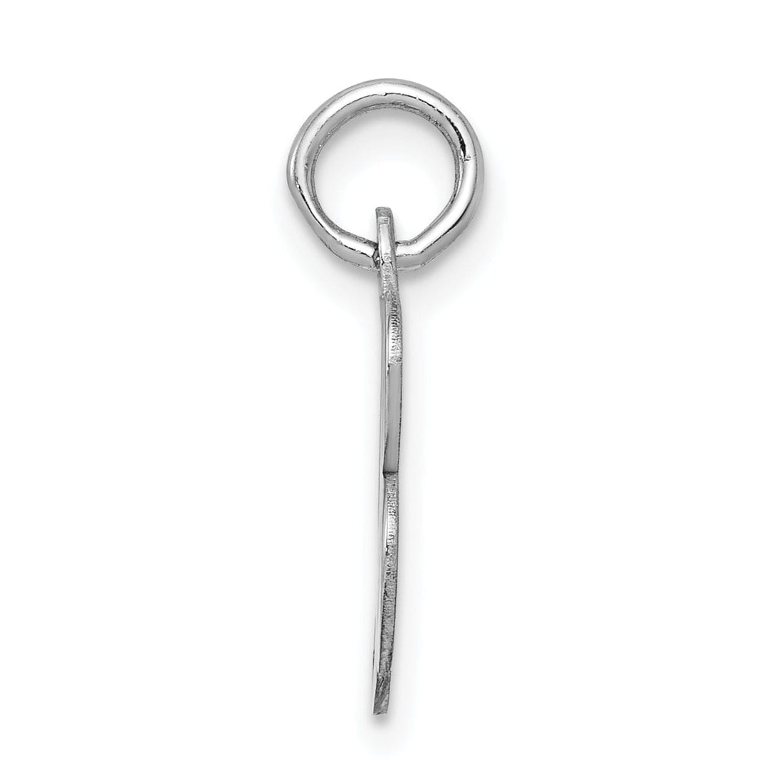 Lovely Rita's Pendants & Charms Silver Small Fancy Script Initial B Charm