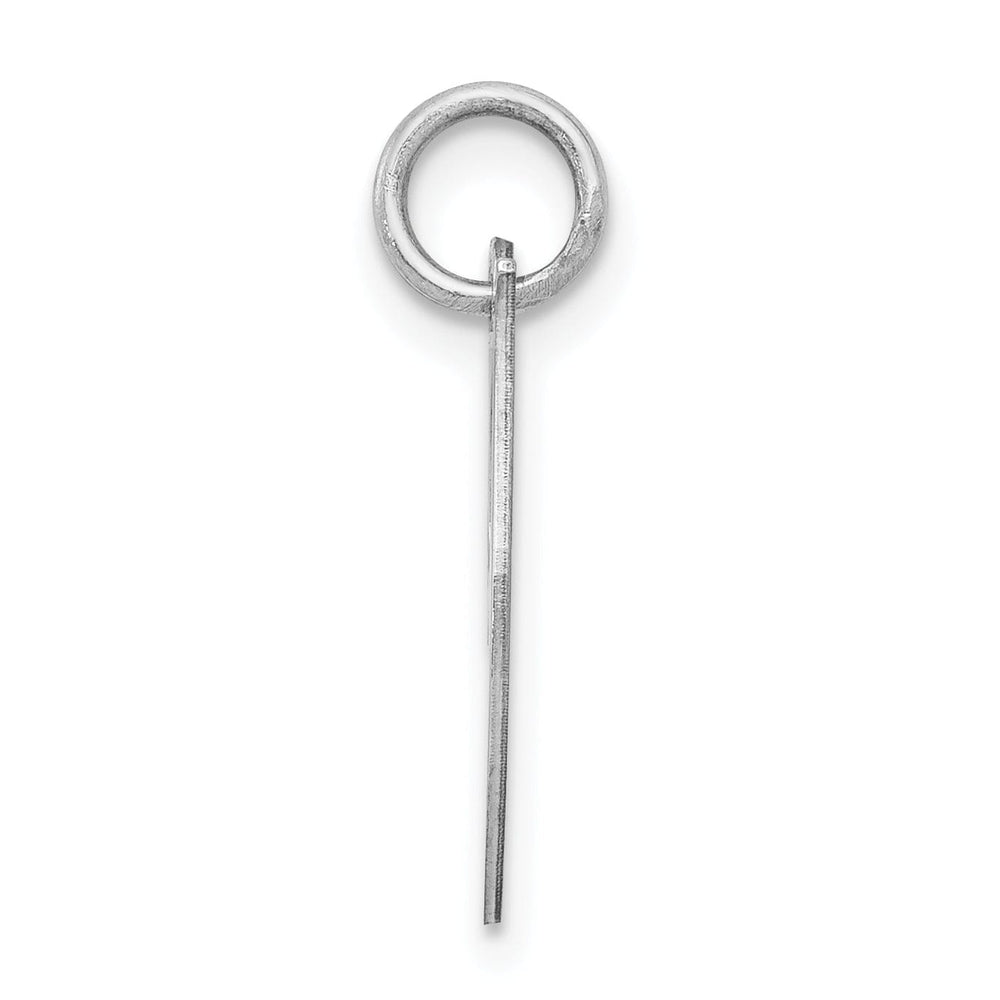 Lovely Rita's Pendants & Charms Silver Small Fancy Script Initial J Charm