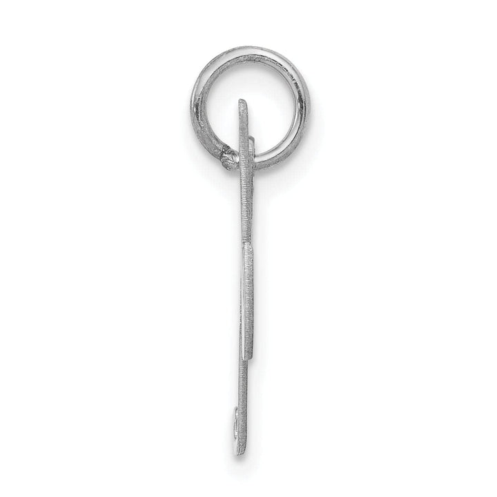 Lovely Rita's Pendants & Charms Silver Small Fancy Script Initial K Charm