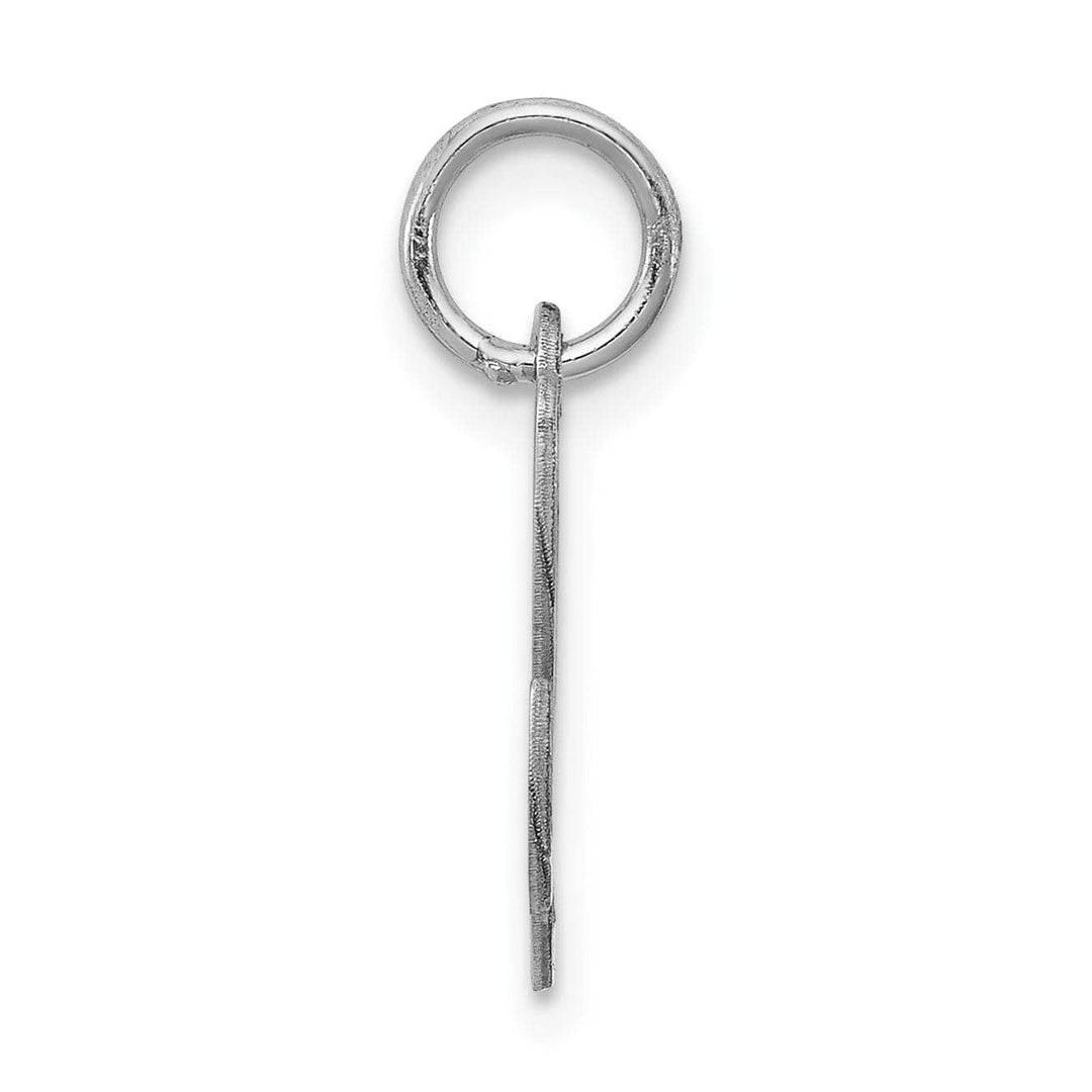 Lovely Rita's Pendants & Charms Silver Small Fancy Script Initial L Charm