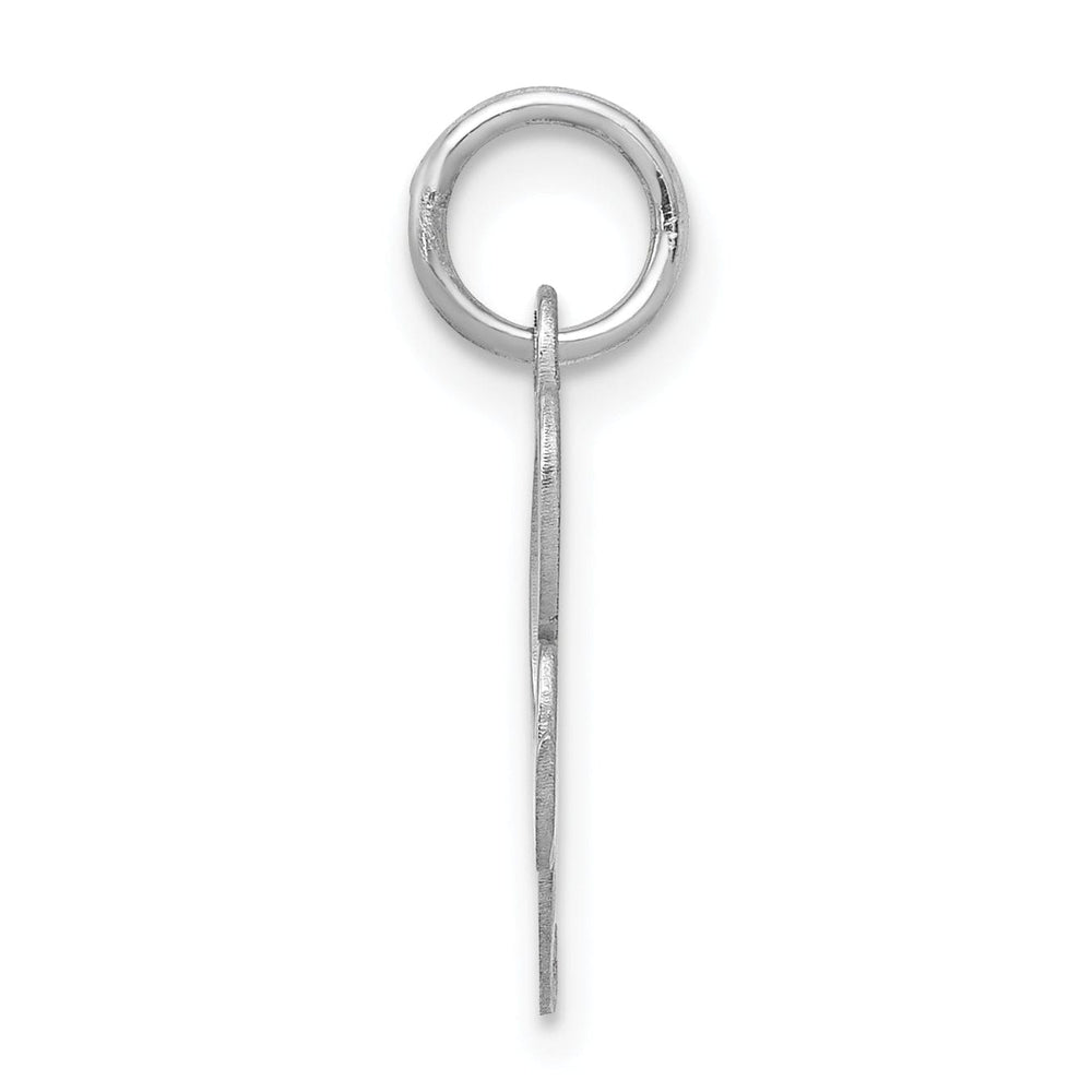 Lovely Rita's Pendants & Charms Silver Small Fancy Script Initial R Charm