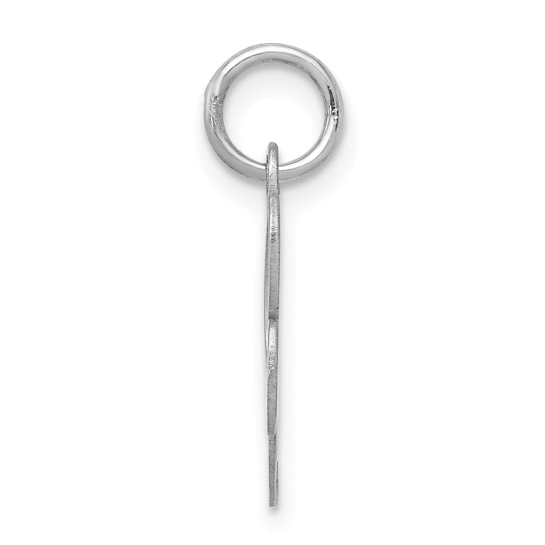 Lovely Rita's Pendants & Charms Silver Small Fancy Script Initial R Charm