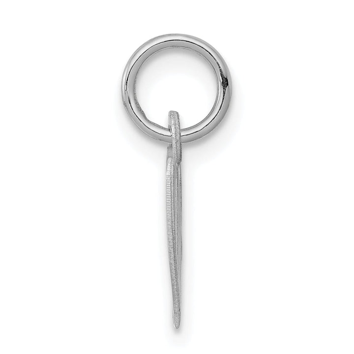 Lovely Rita's Pendants & Charms Silver Small Fancy Script Initial W Charm