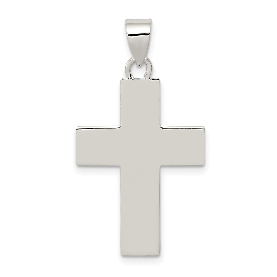 Lovely Rita's Pendants & Charms Silver The Lords Prayer Latin Cross Pendant