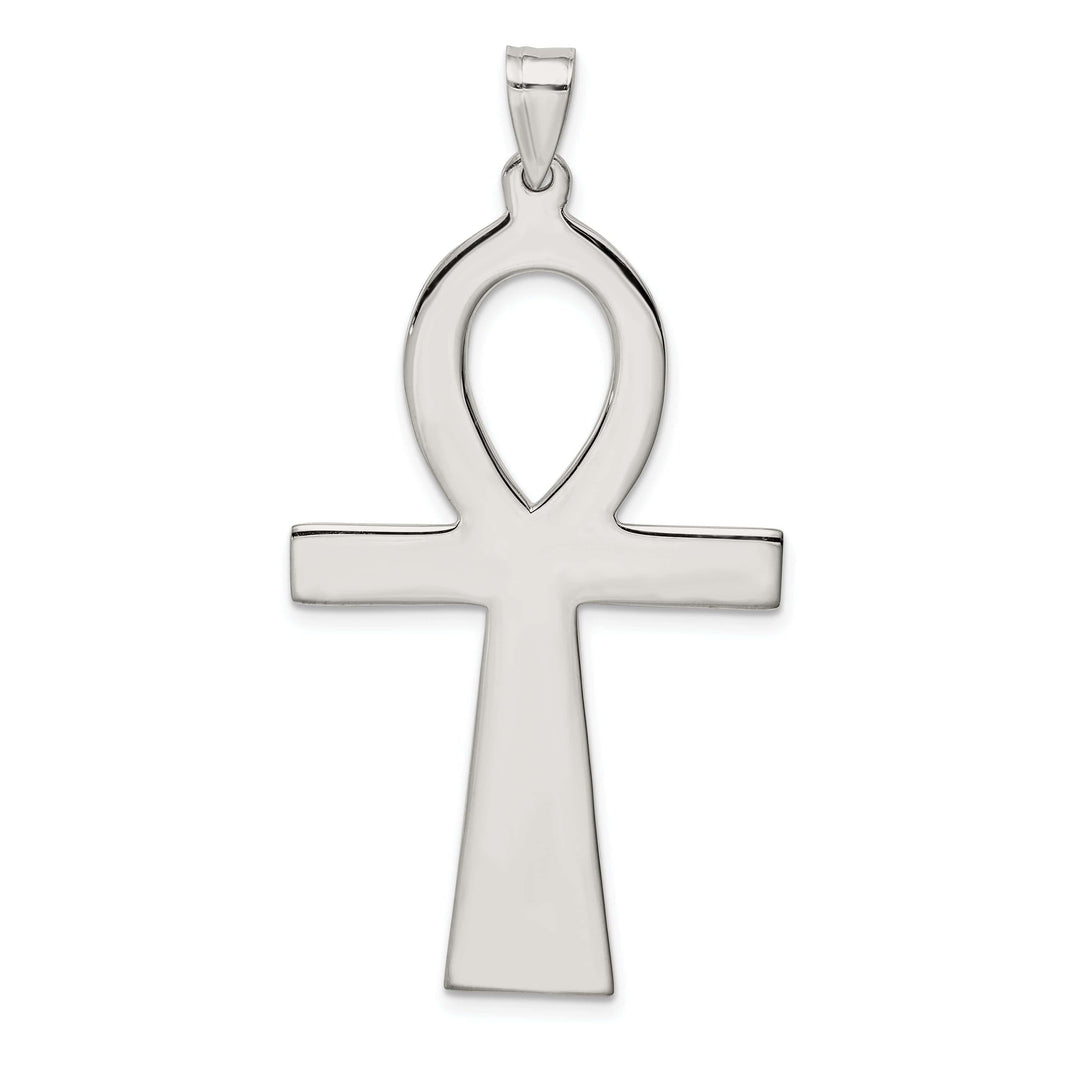 Lovely Rita's Pendants & Charms Soild Sterling Silver Ankh Cross Pendant
