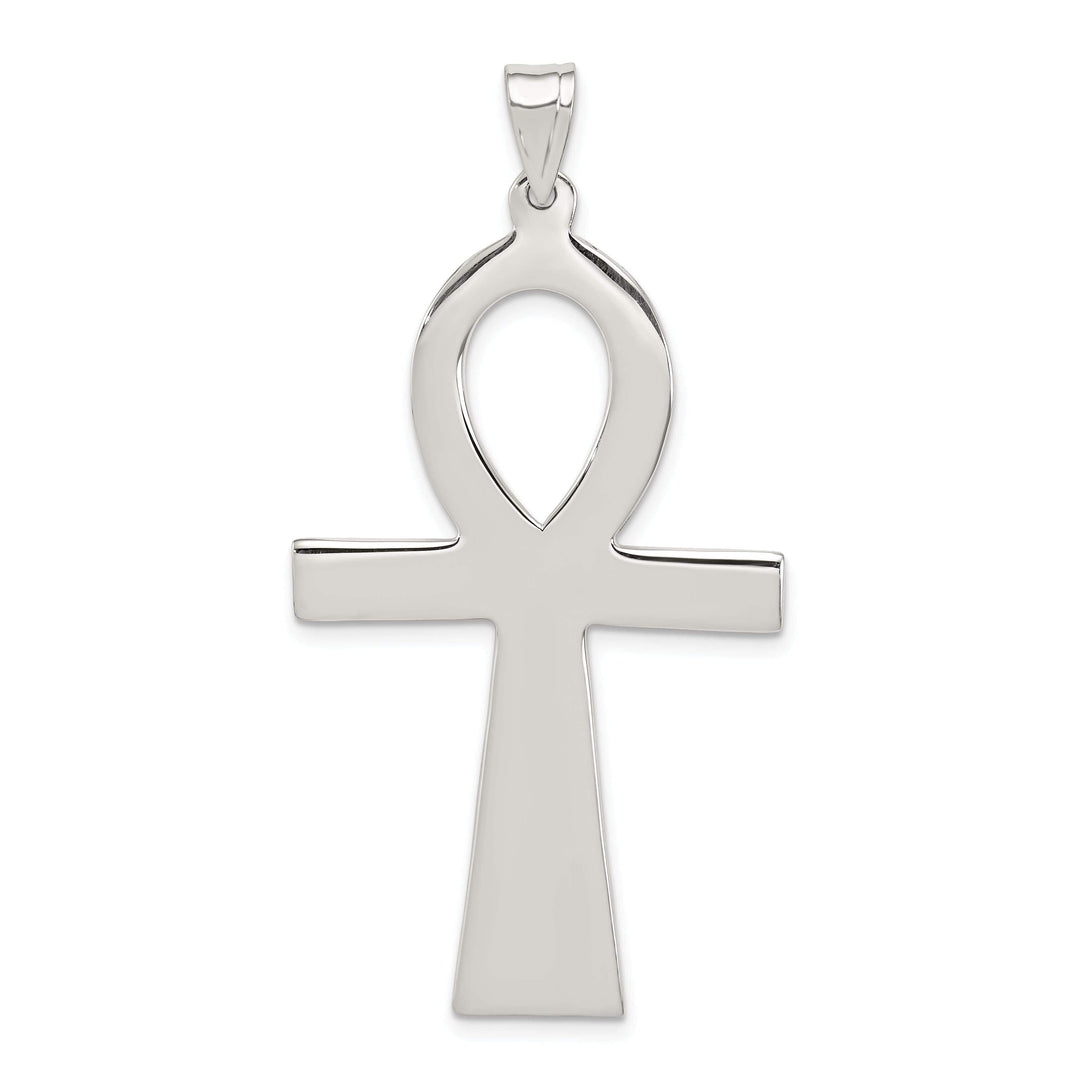 Lovely Rita's Pendants & Charms Soild Sterling Silver Ankh Cross Pendant