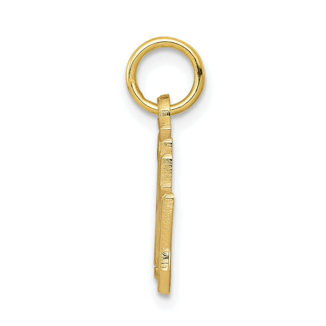 Lovely Rita's Pendants & Charms Solid 10k Yellow Gold 25Th Anniversary Pendant