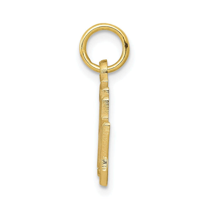 Lovely Rita's Pendants & Charms Solid 10k Yellow Gold 25Th Anniversary Pendant