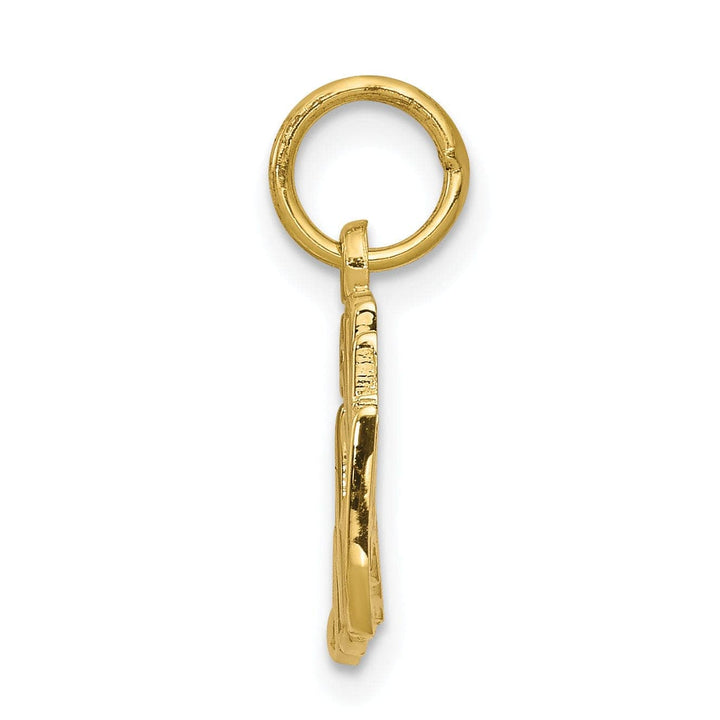 Lovely Rita's Pendants & Charms Solid 10k Yellow Gold 50Th Anniversary Pendant