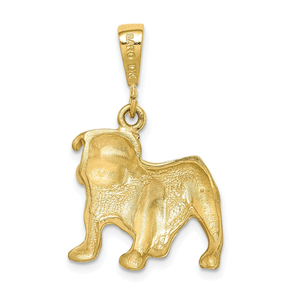 Lovely Rita's Pendants & Charms Solid 10k Yellow Gold Bill Dog Charm Pendant