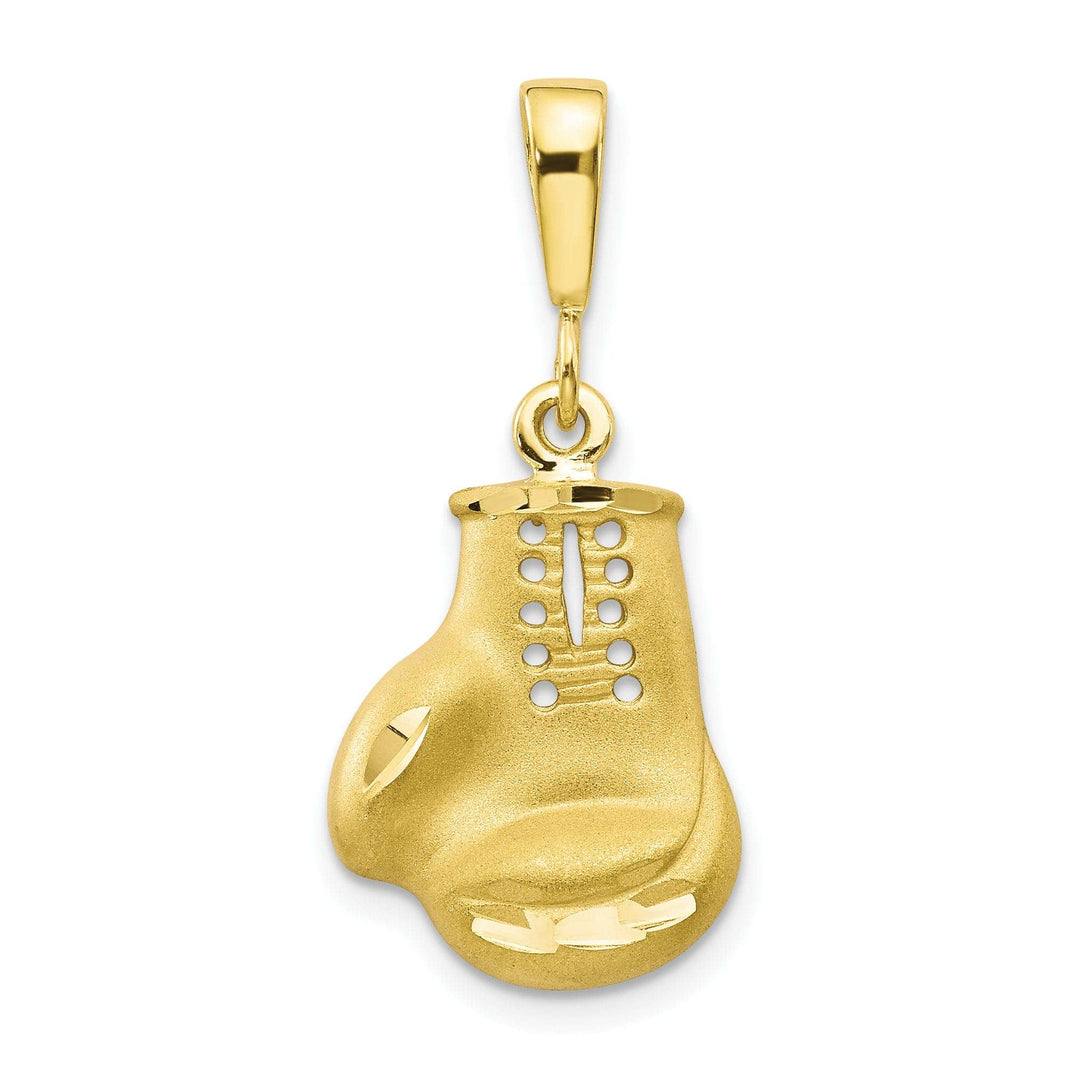 Lovely Rita's Pendants & Charms Solid 10k Yellow Gold Boxing Glove Pendant