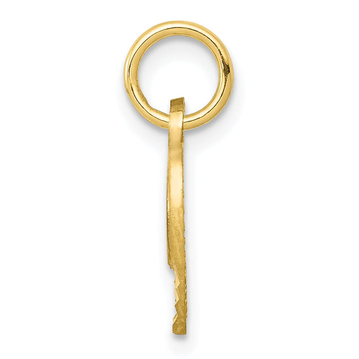 Lovely Rita's Pendants & Charms Solid 10k Yellow Gold Double Heart Pendant