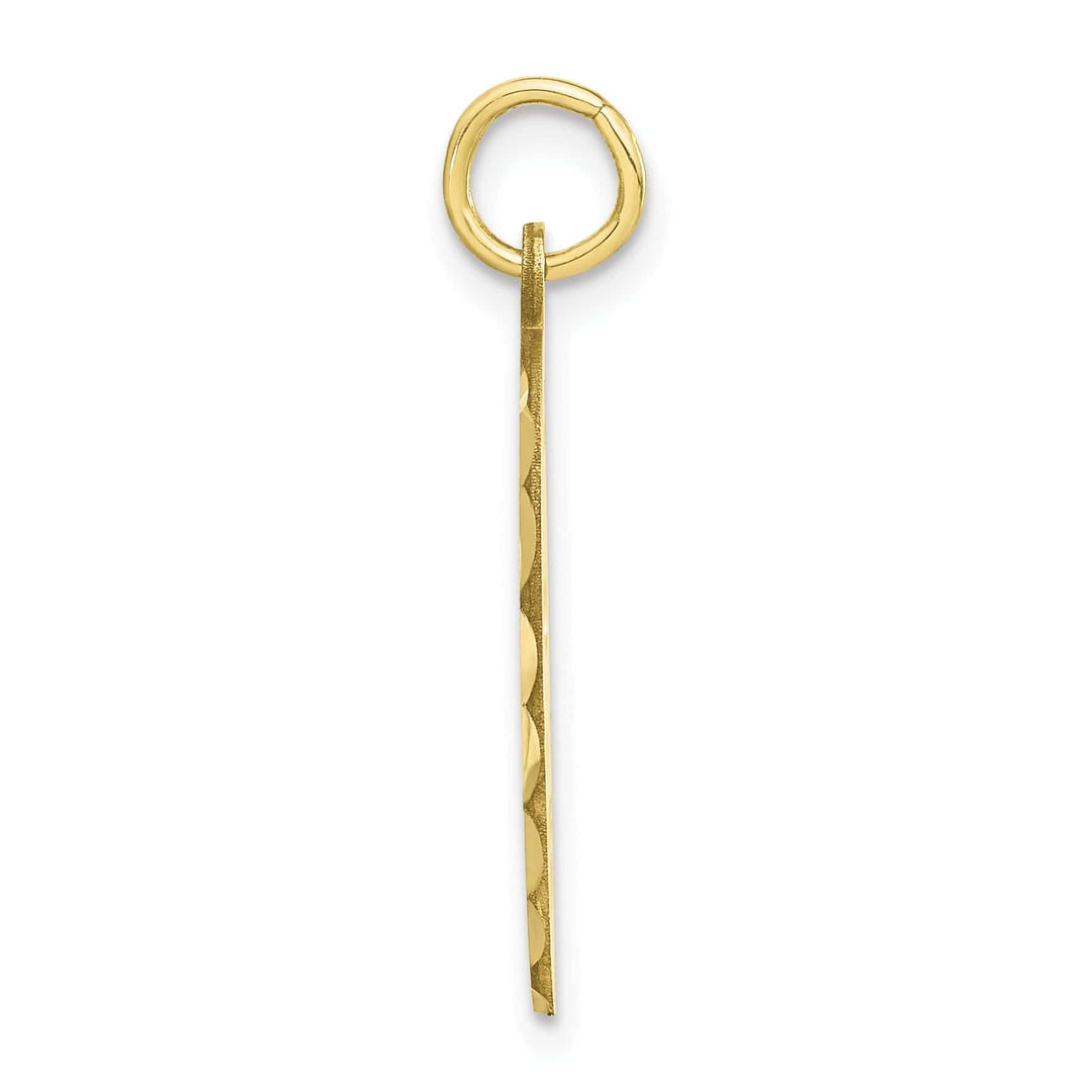 Lovely Rita's Pendants & Charms Solid 10k Yellow Gold Hockey Mask Charm Pendant