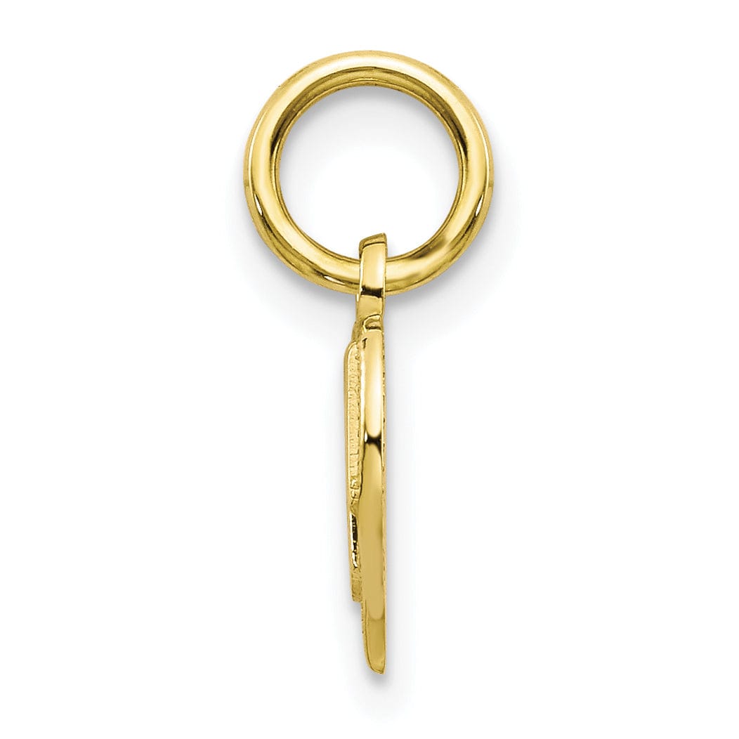 Lovely Rita's Pendants & Charms Solid 10k Yellow Gold Mom in Heart Pendant