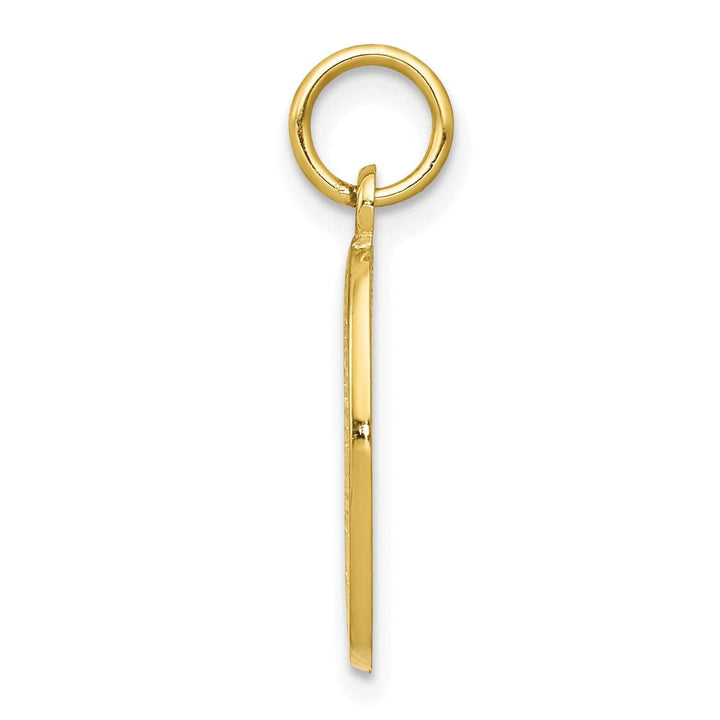 Lovely Rita's Pendants & Charms Solid 10k Yellow Gold St. Christopher Pendant