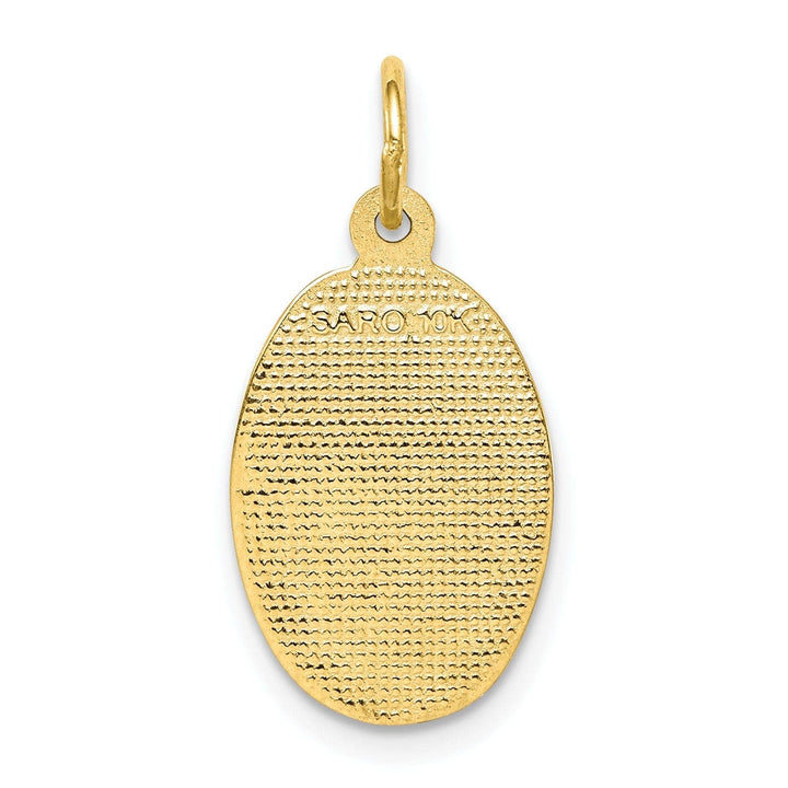 Lovely Rita's Pendants & Charms Solid 10k Yellow Gold St. Christopher Pendant