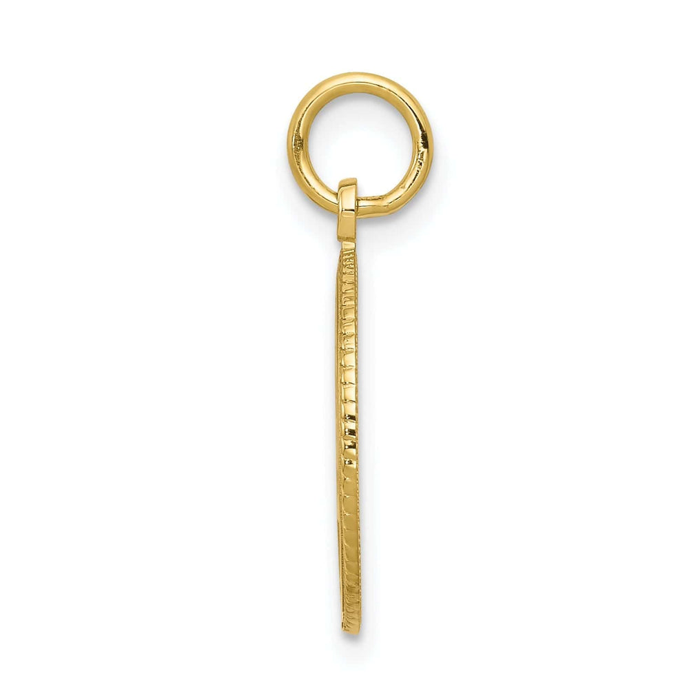 Lovely Rita's Pendants & Charms Solid 10k Yellow Gold Sweet 16 Birthday Pendant