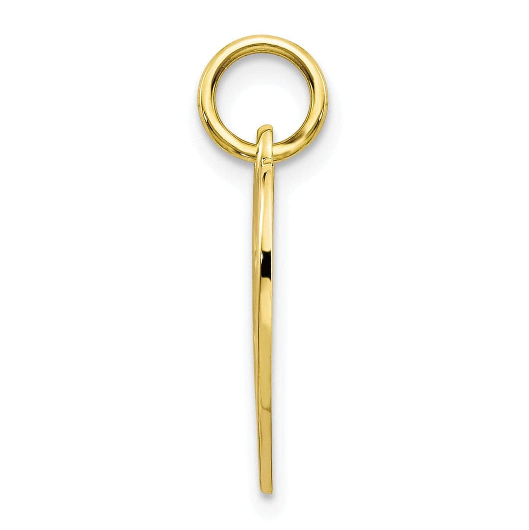 Lovely Rita's Pendants & Charms Solid 10k Yellow Gold Sweet 16 Birthday Pendant