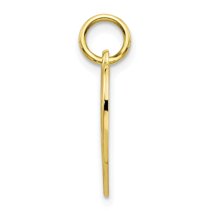 Lovely Rita's Pendants & Charms Solid 10k Yellow Gold Sweet 16 Birthday Pendant