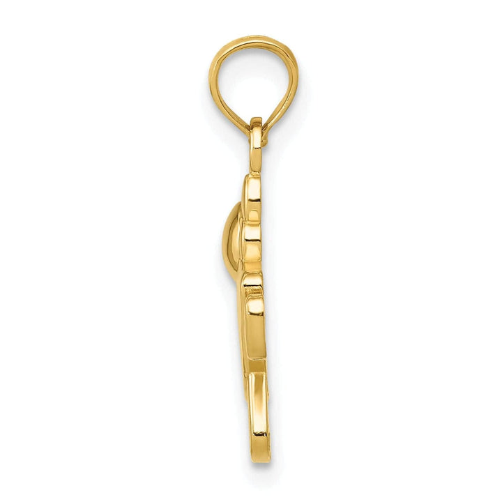 Lovely Rita's Pendants & Charms Solid 14 Yellow Gold Little Girl Charm Pendant