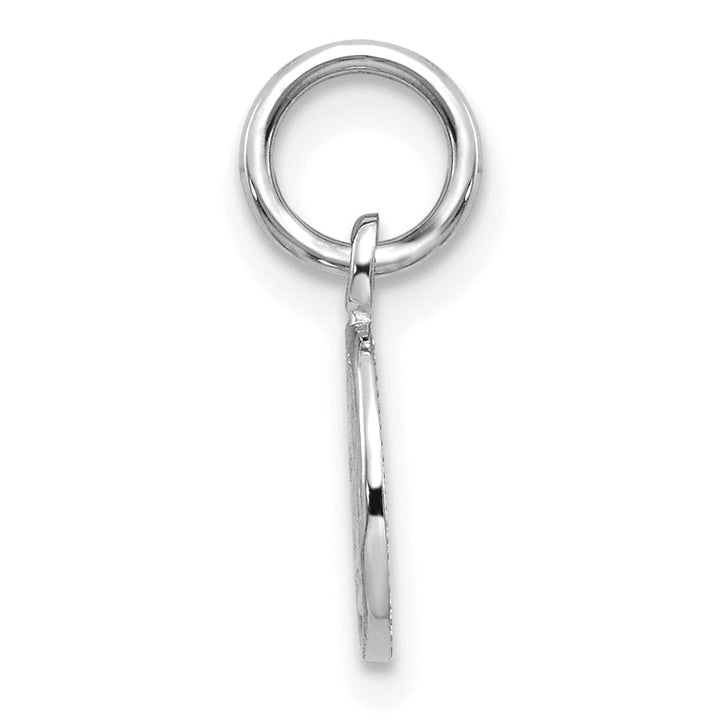 Lovely Rita's Pendants & Charms Solid 14k White Gold Small Angel Medal Pendant