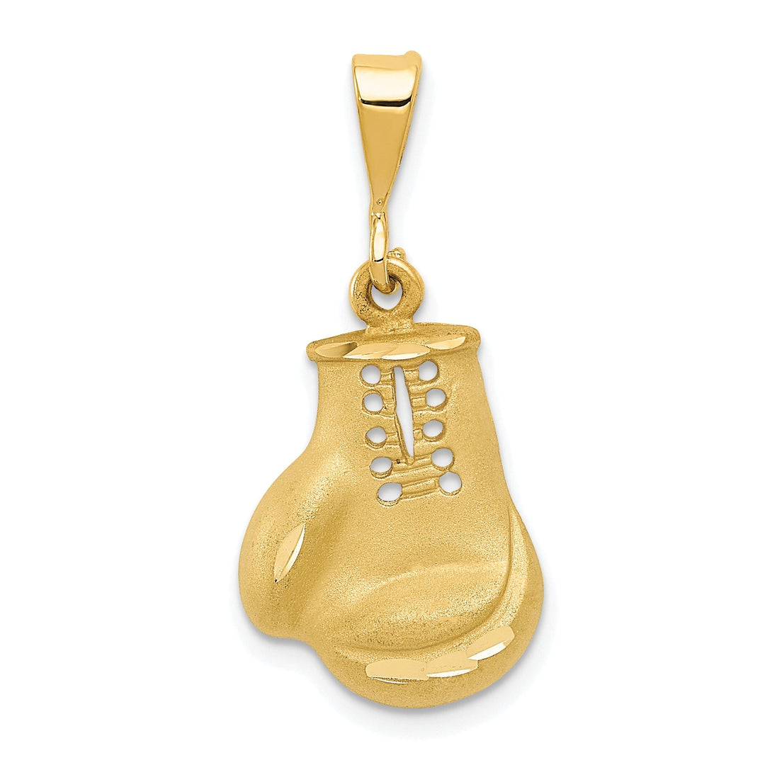Lovely Rita's Pendants & Charms Solid 14k Yellow Gold Boxing Glove Pendant
