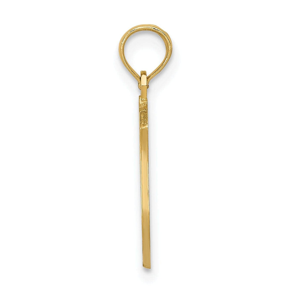 Lovely Rita's Pendants & Charms Solid 14k Yellow Gold Police Badge Pendant