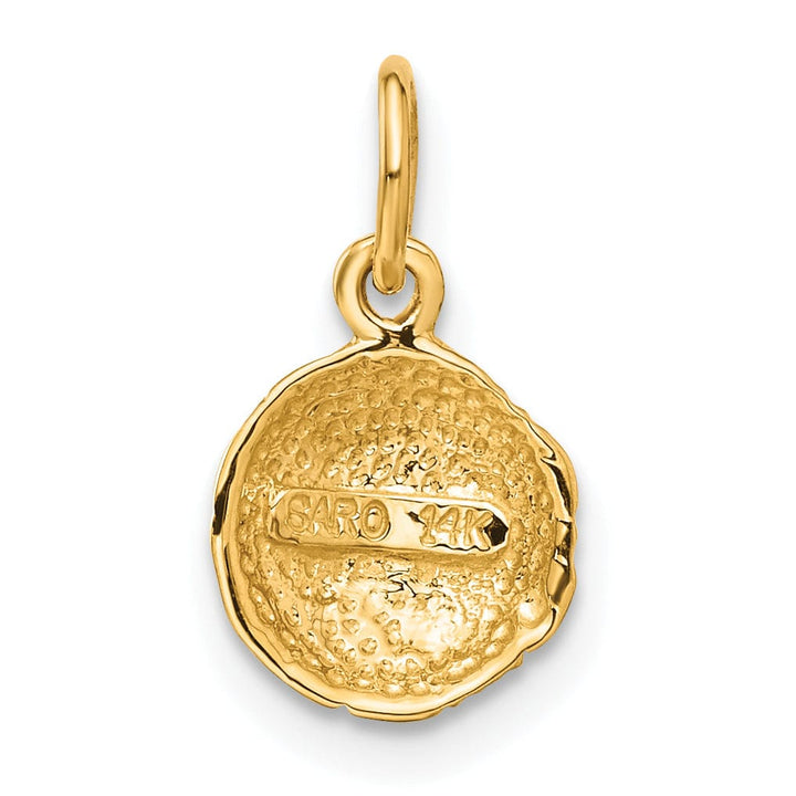 Lovely Rita's Pendants & Charms Solid 14k Yellow Gold Soccer Ball Charm Pendant