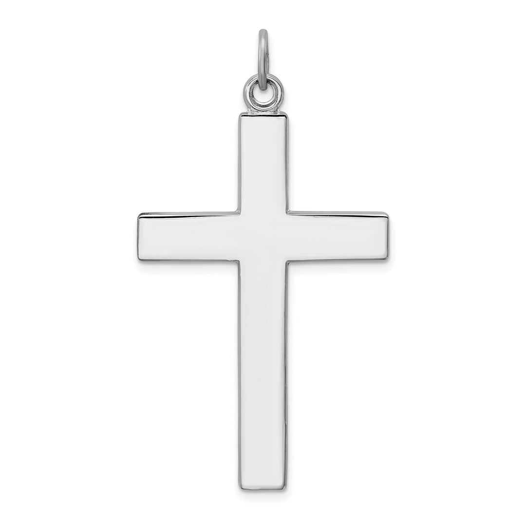 Lovely Rita's Pendants & Charms Solid Silver Latin Cross Lords Prayer Pendant