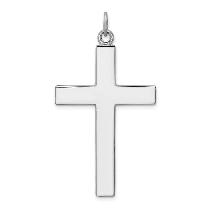 Lovely Rita's Pendants & Charms Solid Silver Latin Cross Lords Prayer Pendant