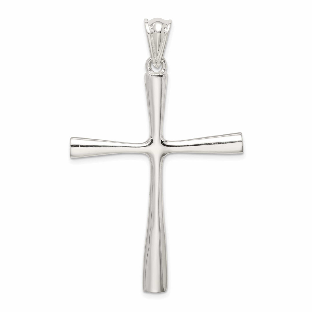 Lovely Rita's Pendants & Charms Solid Sterling Silver 3-D Latin Cross Pendant