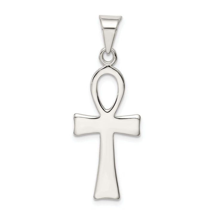 Lovely Rita's Pendants & Charms Solid Sterling Silver Ankh Cross Pendant