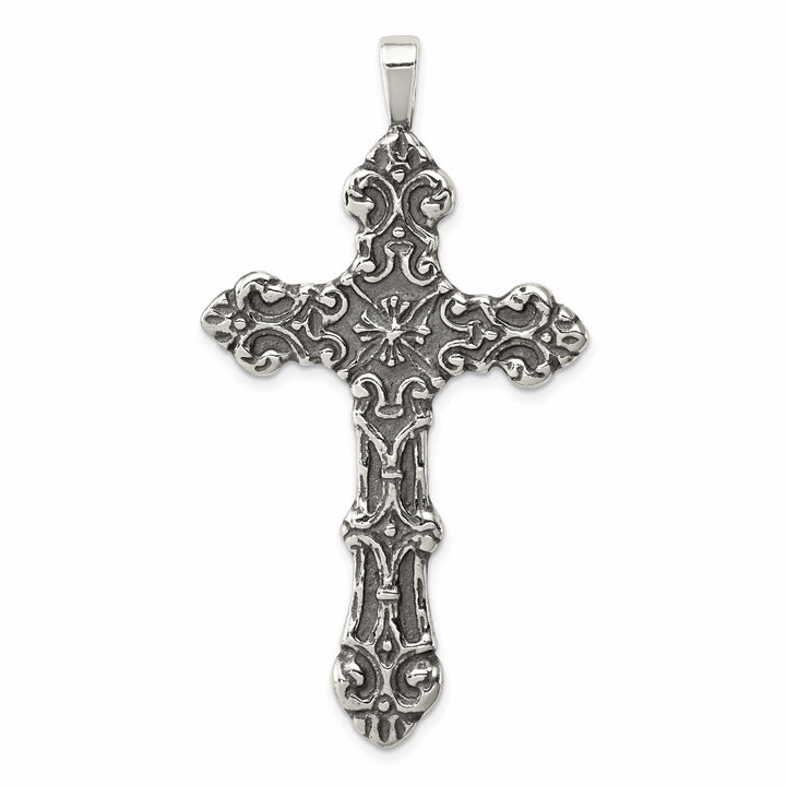 Lovely Rita's Pendants & Charms Solid Sterling Silver Antique Cross Pendant