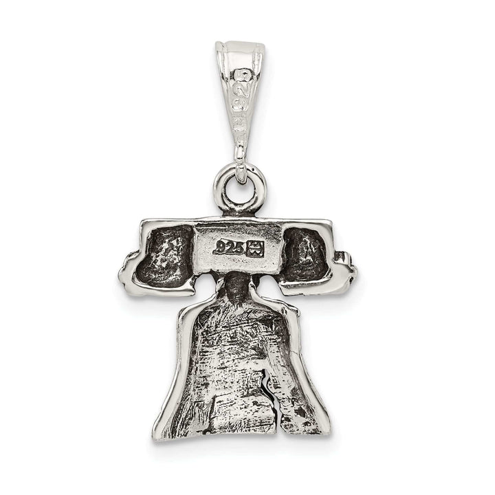 Lovely Rita's Pendants & Charms Solid Sterling Silver Antiqued Bell Charm