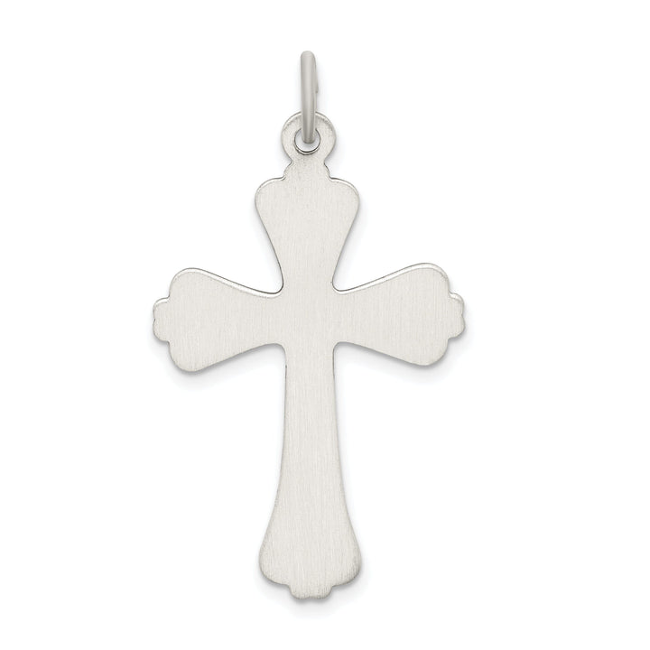 Lovely Rita's Pendants & Charms Solid Sterling Silver Antiqued Cross Pendant