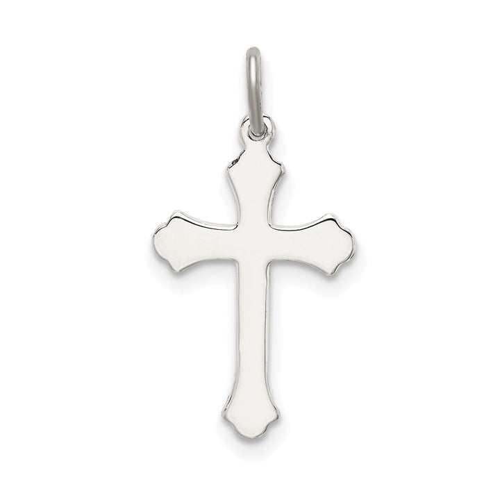 Lovely Rita's Pendants & Charms Solid Sterling Silver Antiqued Cross Pendant