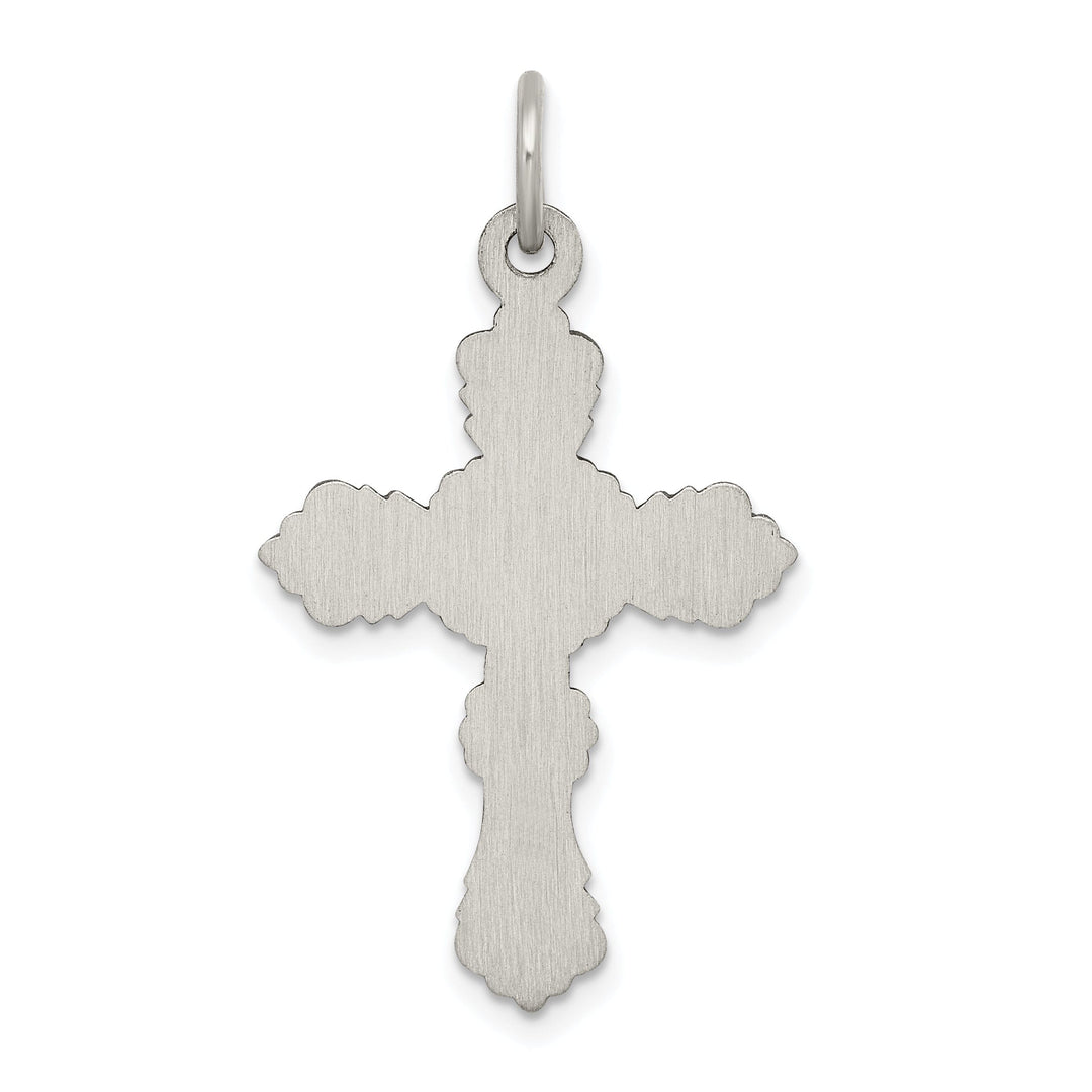 Lovely Rita's Pendants & Charms Solid Sterling Silver Antiqued Cross Pendant
