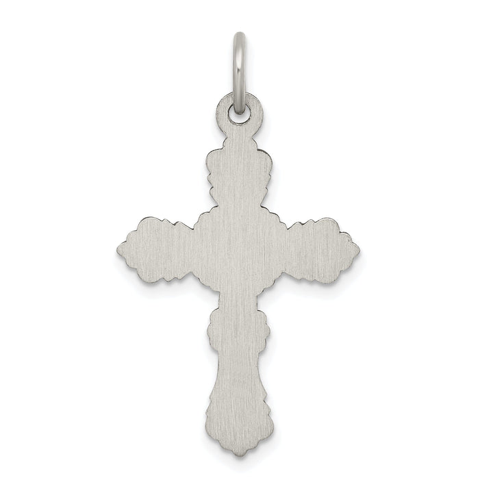 Lovely Rita's Pendants & Charms Solid Sterling Silver Antiqued Cross Pendant