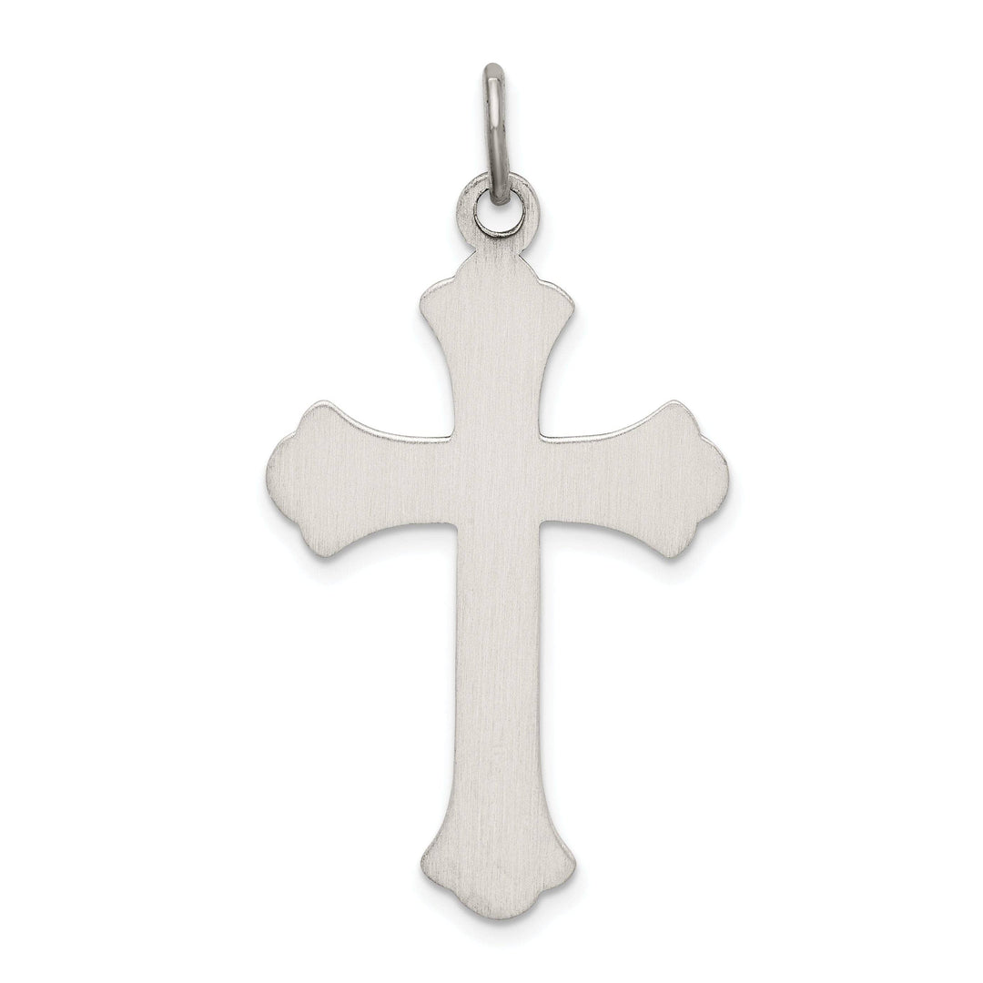 Lovely Rita's Pendants & Charms Solid Sterling Silver Antiqued Cross Pendant
