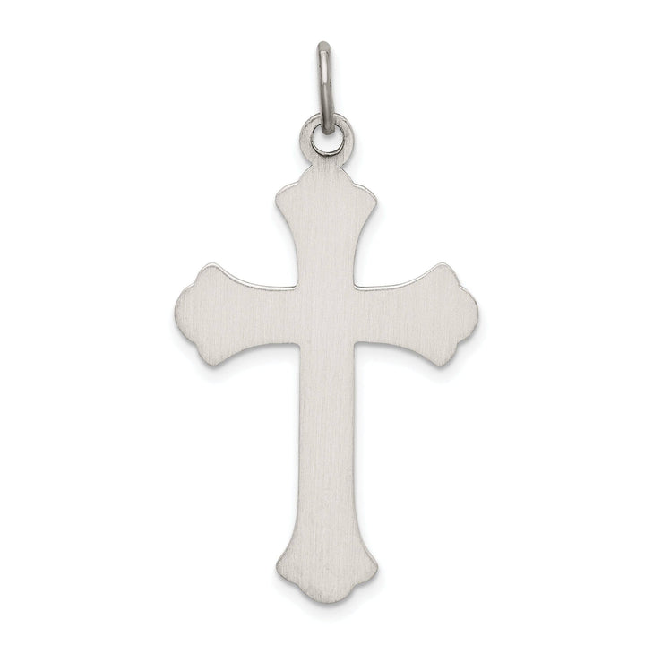 Lovely Rita's Pendants & Charms Solid Sterling Silver Antiqued Cross Pendant