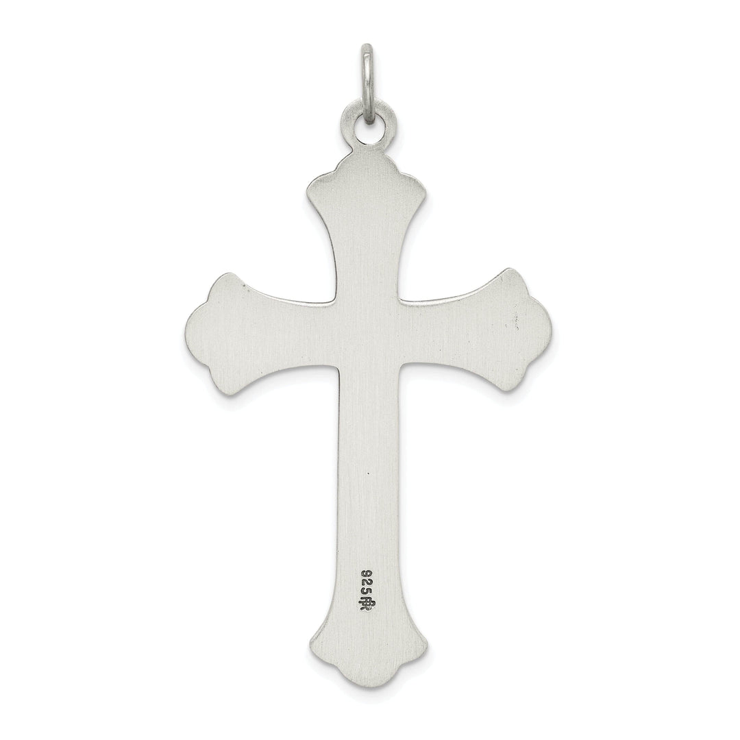 Lovely Rita's Pendants & Charms Solid Sterling Silver Antiqued Cross Pendant