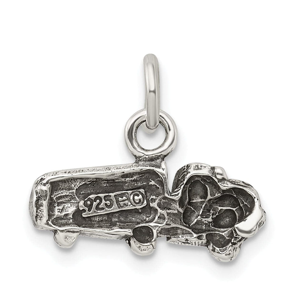 Lovely Rita's Pendants & Charms Solid Sterling Silver Antiqued Truck Pendant