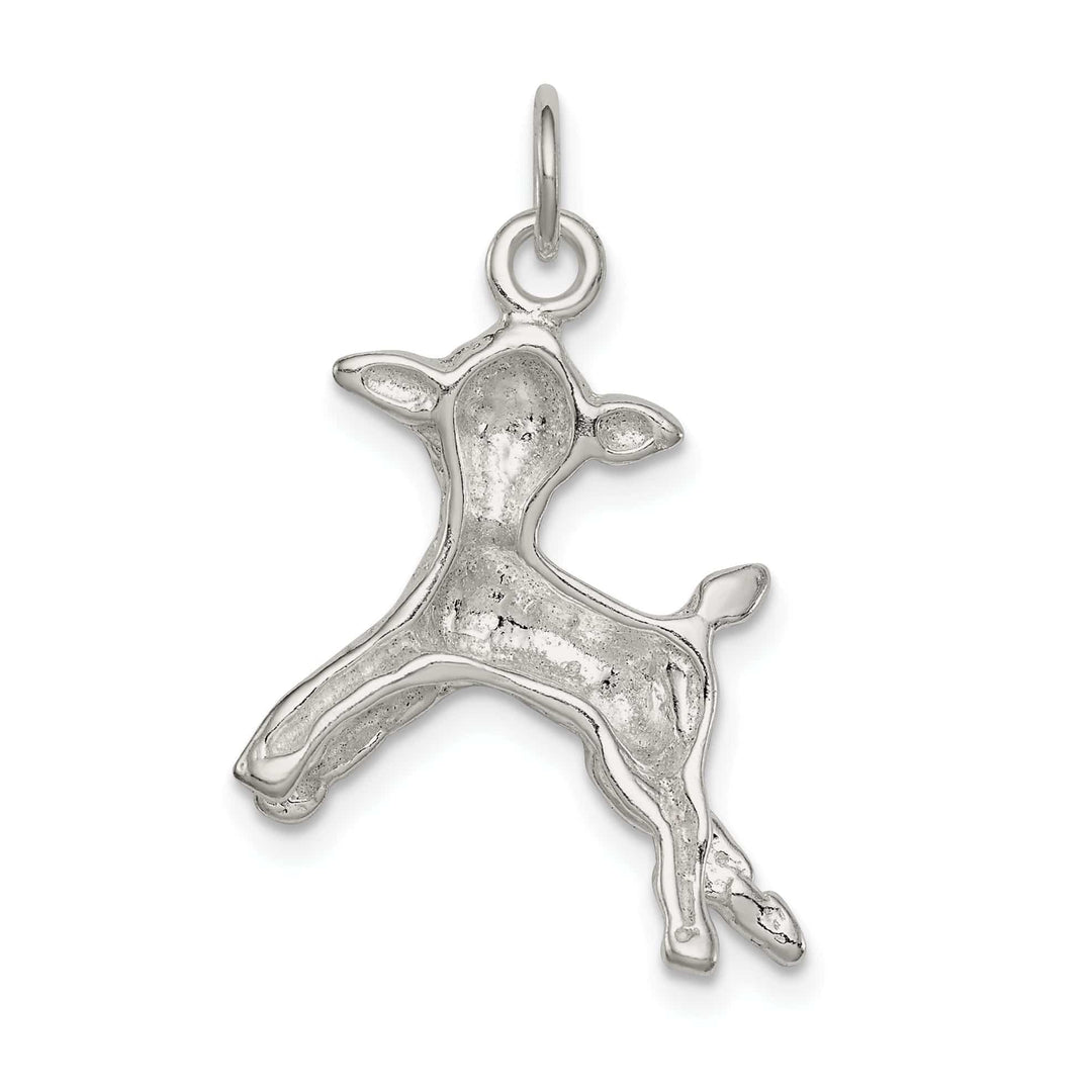 Lovely Rita's Pendants & Charms Solid Sterling Silver Lamb Charm Pendant