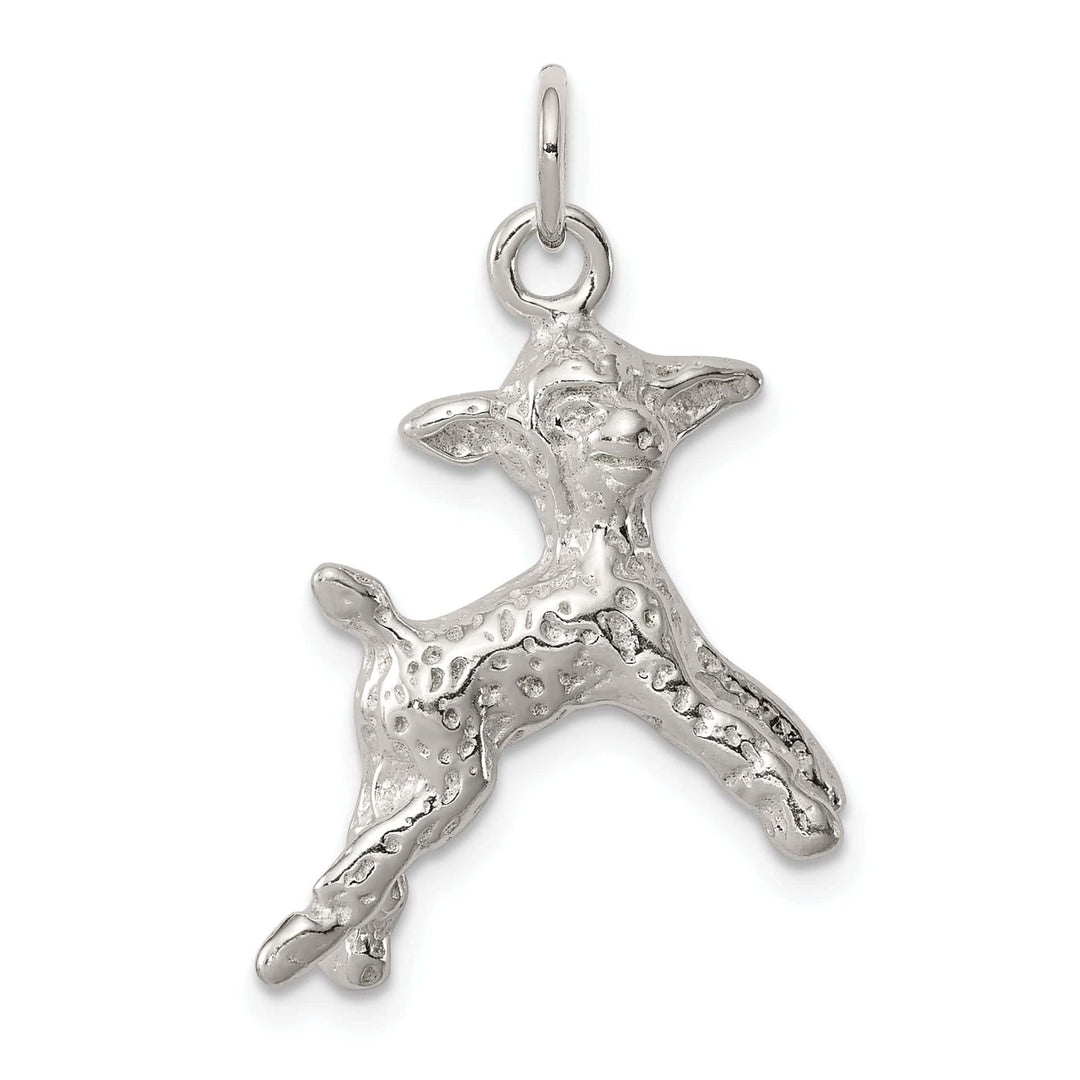 Lovely Rita's Pendants & Charms Solid Sterling Silver Lamb Charm Pendant