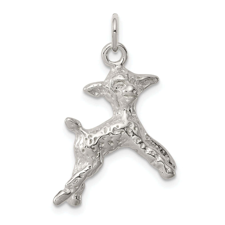 Lovely Rita's Pendants & Charms Solid Sterling Silver Lamb Charm Pendant